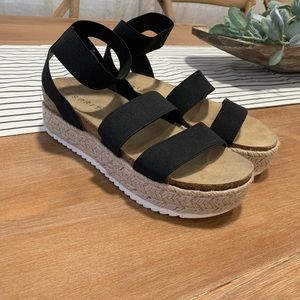 STEVE MADDEN inspired Kimmie platform wedge